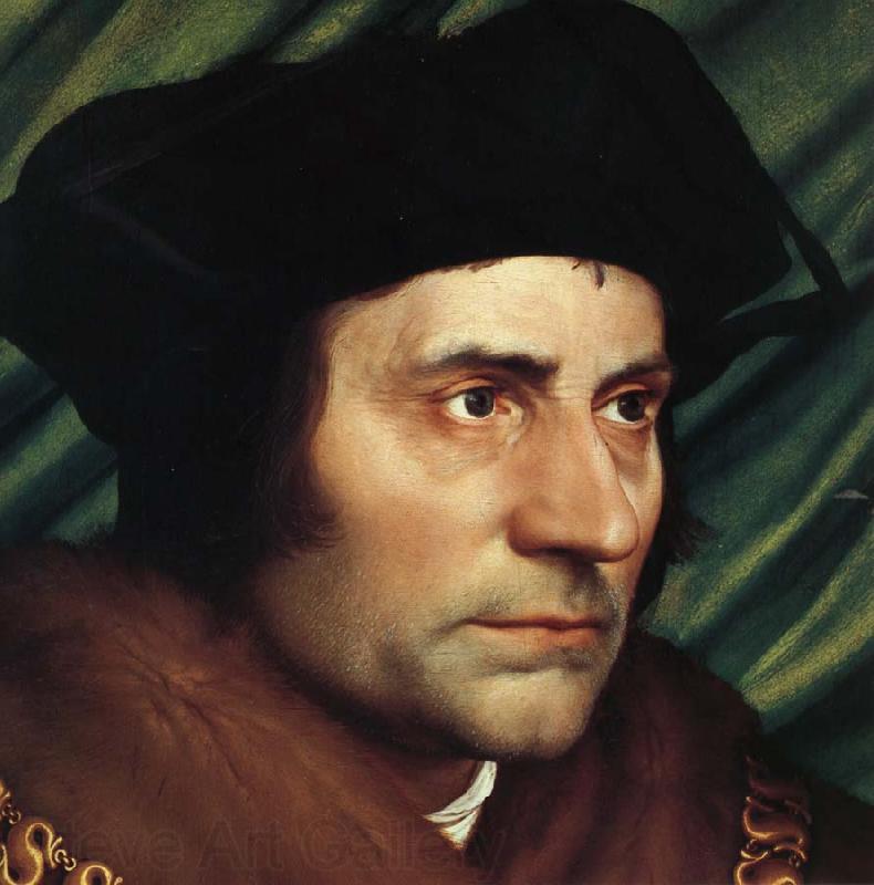 Hans holbein the younger Details of Sir thomas more France oil painting art